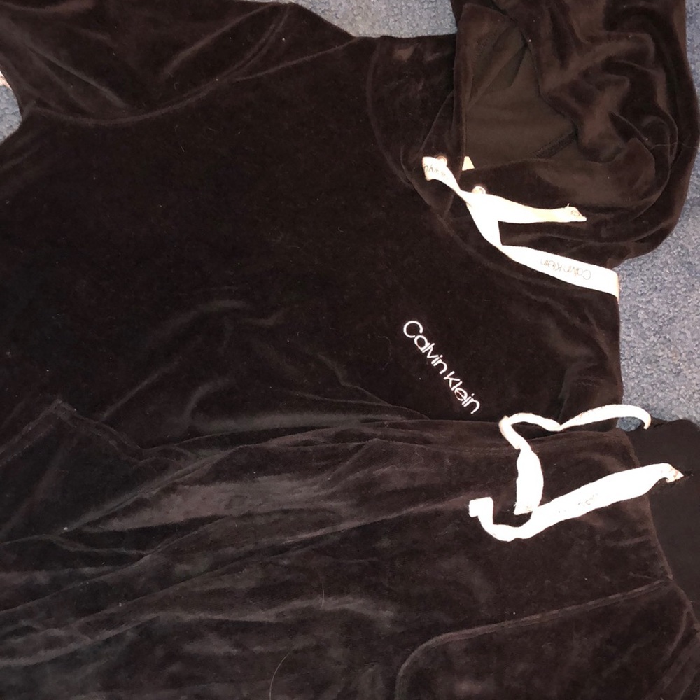 Calvin Klein sleepwear velour bundle